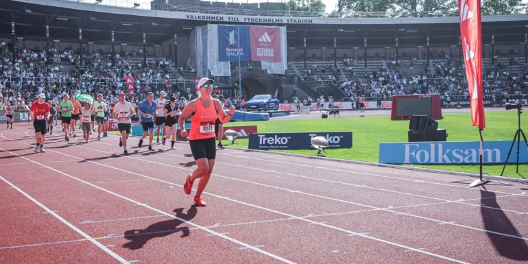 Adidas Stockholm Marathon slide