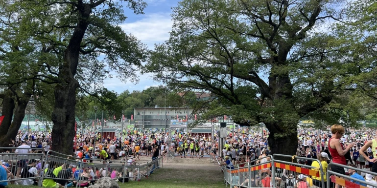 Adidas Stockholm Marathon slide