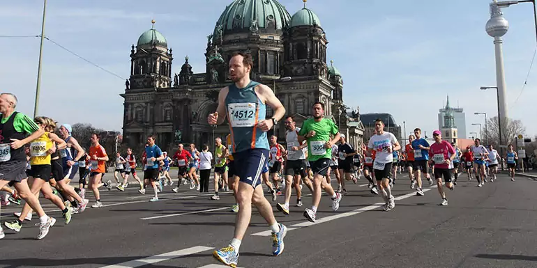 Berlijn Halve Marathon slide