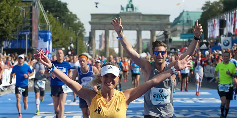 Berlijn Marathon slide