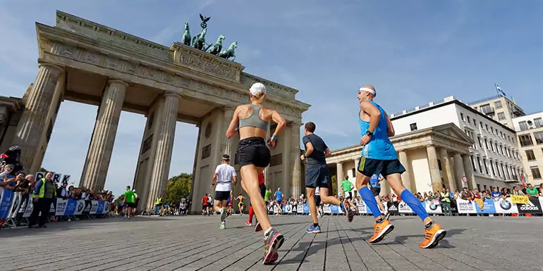 Berlijn Marathon slide