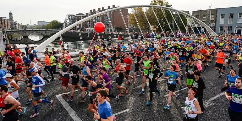 Dublin Marathon slide