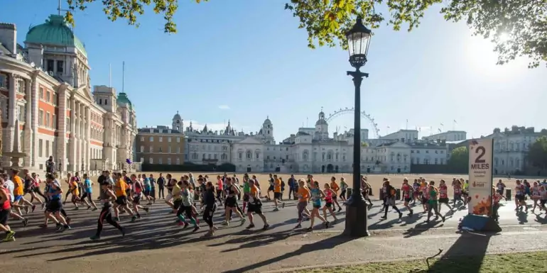 London Royal Parks Half Marathon slide