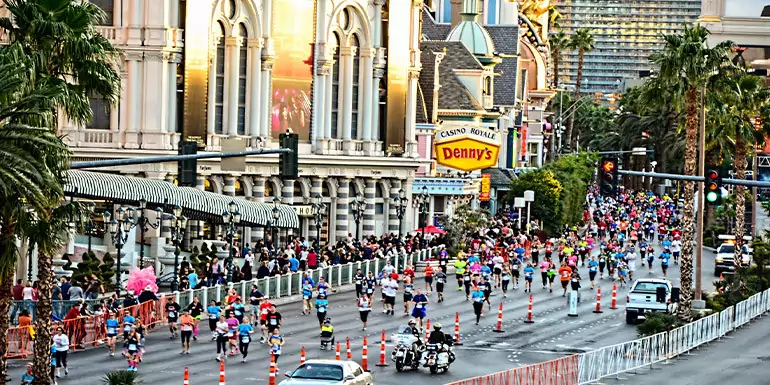 Las Vegas Halve Marathon slide