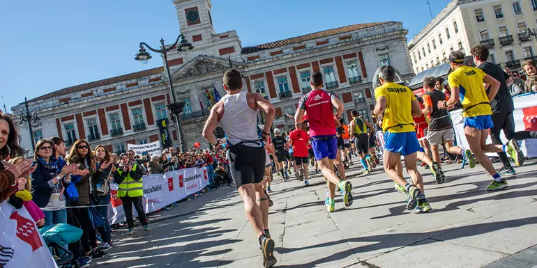 Madrid Halve Marathon slide