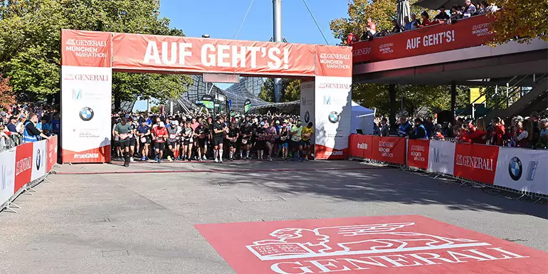 München Halve Marathon slide