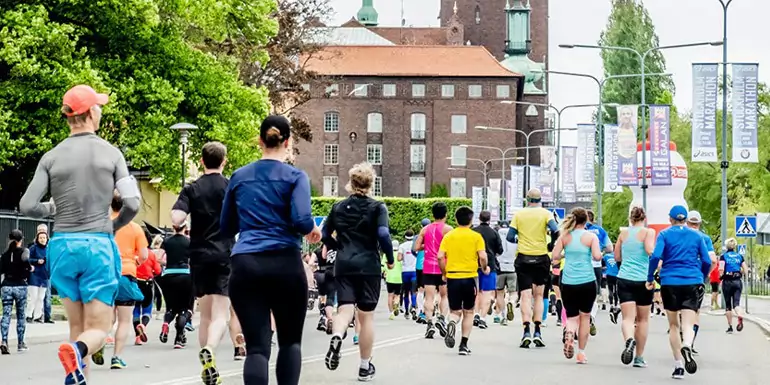 Stockholm Halve Marathon slide