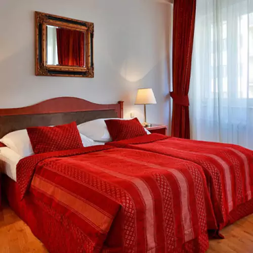 Belvedere Hotel Prague beds